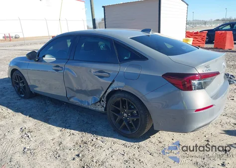 2025 Honda Civic Sport from USA, damaged, VIN 2HGFE2F54SH578550